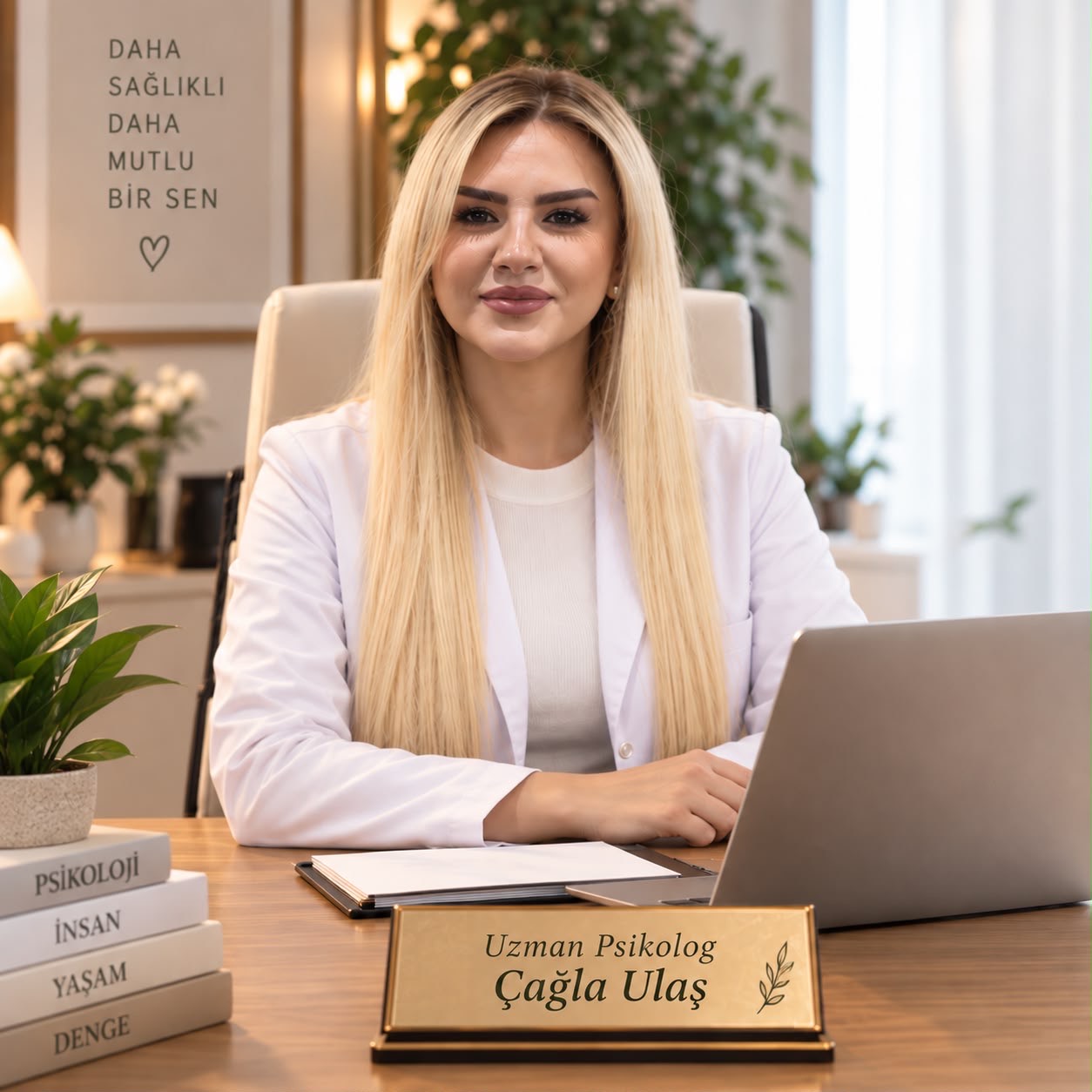 Psikolog Çağla Ulaş — profesyonel portre